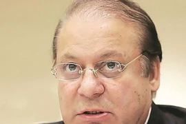 Thủ tướng Pakistan Nawaz Sharif. (Nguồn: indianexpress)