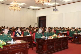 Quang cảnh buổi gặp mặt. (Ảnh: Hồng Pha/TTXVN)