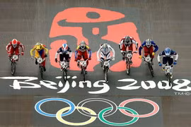 Các vận động viên thi đấu ở Olympic Bắc Kinh 2008. (Nguồn: genesbmx.com)