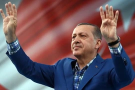 Tổng thống Thổ Nhĩ Kỳ Recep Tayyip Erdogan. (Nguồn: AP)