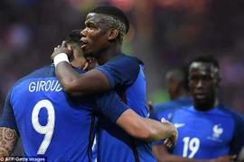 Giroud góp công giúp Pháp giành chiến thắng. (Nguồn: AFP/Getty Images)