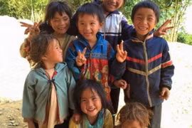 Các em nhỏ vùng cao. (Nguồn: youcaring.com)