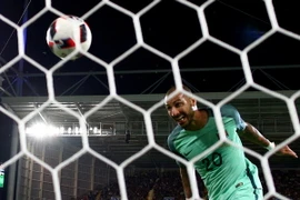 Quaresma đưa Bồ Đào Nha vào tứ kết Euro sau pha dứt điểm cận thành. (Nguồn: Getty Images)