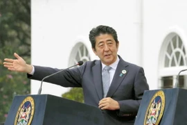 Thủ tướng Nhật Bản Shinzo Abe. (Nguồn: Kyodo)