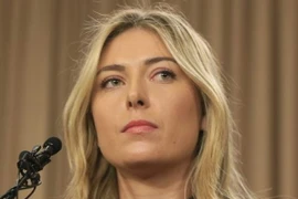 Tay vợt người Nga Maria Sharapova. (Nguồn: AP)