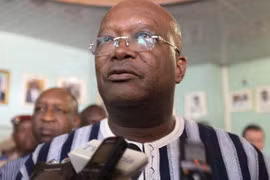 Tổng thống Burkina Faso Roch Marc Kabore. (Nguồn: africanews.com)