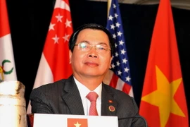 Bộ trưởng Bộ Công thương Vũ Huy Hoàng. (Ảnh: Thanh Tuấn/TTXVN)