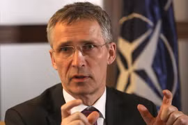 Tổng Thư ký NATO Jen Stoltenberg. (Nguồn: AP)