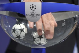 Bốc thăm chia bảng Champions League. (Nguồn: AP)