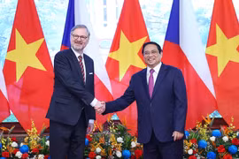 Thủ tướng Phạm Minh Chính hội đàm với Thủ tướng CH Séc Petr Fiala