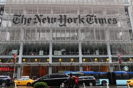 Trụ sở của tờ báo The New York Times tại thành phố New York, Mỹ. (Ảnh: Getty Images)