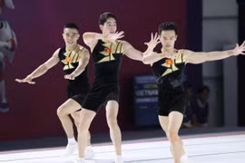 SEA Games 32: Aerobic Việt Nam hoàn tất "hat-trick" huy chương Vàng 