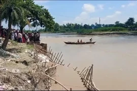 Lật thuyền tại bang Bihar ở miền Đông Ấn Độ, 10 trẻ em mất tích