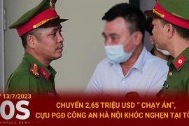 Chuyển 2,65 triệu USD "chạy án", cựu PGĐ Công an Hà Nội bật khóc ở tòa