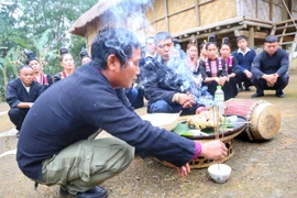 Tái hiện lễ Tạ ơn của người dân tộc Kháng ở tỉnh Điện Biên