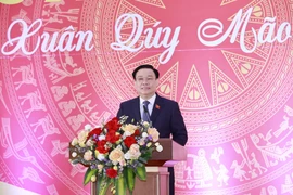 Chủ tịch Quốc hội gặp mặt đầu Xuân Quý Mão ở Văn phòng Quốc hội