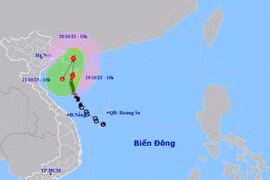 Bão số 5: Khu vực Vịnh Bắc Bộ có gió mạnh, biển động dữ dội