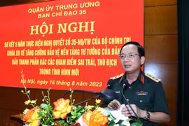 Quân đội tham gia bảo vệ vững chắc nền tảng tư tưởng của Đảng