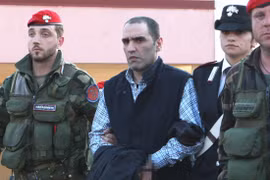 Salvatore Coluccio, bố già thuộc băng đảng mafia 'Ndrangheta bị bắt giữ năm 2009. (Ảnh: AFP)