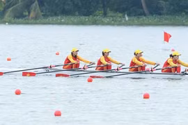ASIAD 2023: Đội tuyển Rowing Việt Nam giành 4 vé vào chung kết