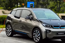 Một trạm sạc xe điện của BMW tại Trung Quốc. (Nguồn: Electrive)