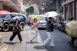 Hàng triệu người dân Đông Nam Á đối mặt rủi ro do sóng nhiệt