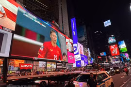 World Cup: Trận đấu Việt Nam-Mỹ được phát tại Quảng trường Thời đại