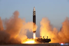 Triều Tiên xác nhận lần đầu tiên thử nghiệm ICBM “Hwasong-18"