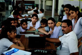 Tỷ lệ phụ nữ Ấn Độ có học thức ngày càng tăng. (Ảnh: Getty Images)