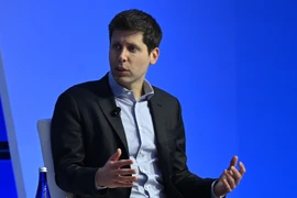 Ông Sam Altman phát biểu tại San Francisco, California, Mỹ, ngày 16/11/2023. (Ảnh: AFP/TTXVN)