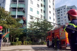 An toàn cháy tại các chung cư cao tầng, chú trọng phòng hơn chống