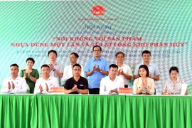 Hưng Yên phát động "Nói không với sản phẩm nhựa dùng một lần"