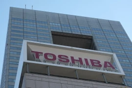 Trụ sở Toshiba tại Tokyo, Nhật Bản. (Ảnh: AFP/TTXVN)