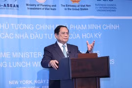 Thủ tướng Phạm Minh Chính làm việc với cộng đồng doanh nghiệp Hoa Kỳ