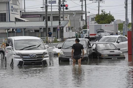 Mưa lớn tại Nhật Bản khiến 1 người thiệt mạng và 2 người mất tích