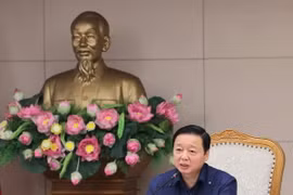 Phó Thủ tướng Trần Hồng Hà phát biểu chỉ đạo cuộc họp. (Ảnh: Văn Điệp/TTXVN)