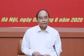 Thủ tướng Nguyễn Xuân Phúc phát biểu. (Ảnh: Thống Nhất/TTXVN)