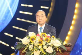 Thủ tướng Nguyễn Xuân Phúc phát biểu. (Ảnh: Doãn Tấn/TTXVN)