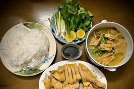 [Photo] Bún ngan: Cuối tuần đổi vị với món ngon 'con thích bố vui'