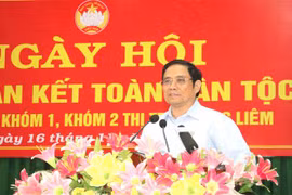 Trưởng Ban Tổ chức Trung ương dự Ngày hội Đại đoàn kết tại Vĩnh Long