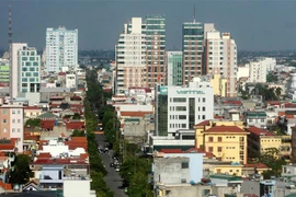 Một góc thành phố Thái Bình. (Ảnh: Thế Duyệt/TTXVN)