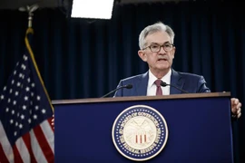 Chủ tịch Ngân hàng Dự trữ liên bang Mỹ Jerome Powell. (Ảnh: THX/TTXVN)