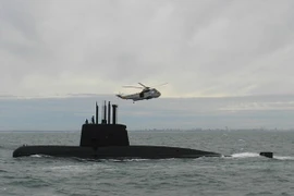 Tàu ngầm ARA San Juan. (Nguồn: Dailymail/TTXVN)