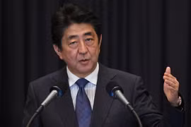 Thủ tướng Nhật Bản Shinzo Abe. (Nguồn: AFP/TTXVN)