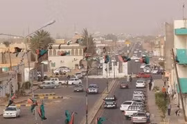 Thành phố Ubari, nơi các kỹ sư Thổ Nhĩ Kỳ bị bắt cóc. (Nguồn: libyanexpress.com)