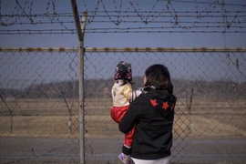 Khu vực biên giới Hàn Quốc-Triều Tiên. (Nguồn: AFP/Getty)
