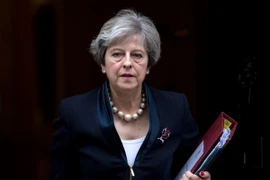 Thủ tướng Anh Theresa May tại thủ đô London. (Nguồn: AFP/TTXVN)
