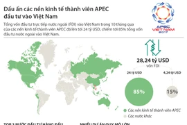 Quang cảnh phiên toàn thể Đối thoại giữa các nhà Lãnh đạo kinh tế APEC với Hội đồng Tư vấn kinh doanh APEC. (Nguồn: TTXVN)