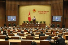 Toàn cảnh phiên họp. (Ảnh: Văn Điệp/TTXVN)