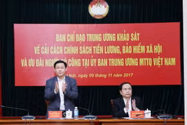 Phó Thủ tướng Vương Đình Huệ phát biểu. (Ảnh: Nguyễn Dân/TTXVN)